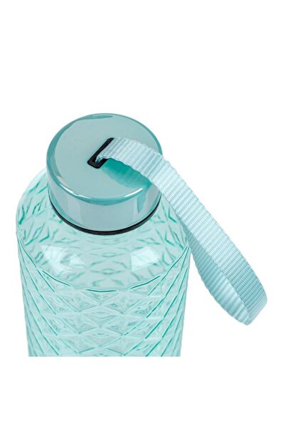 OEM Green Plastic Water Bottle with Cord - 500ml