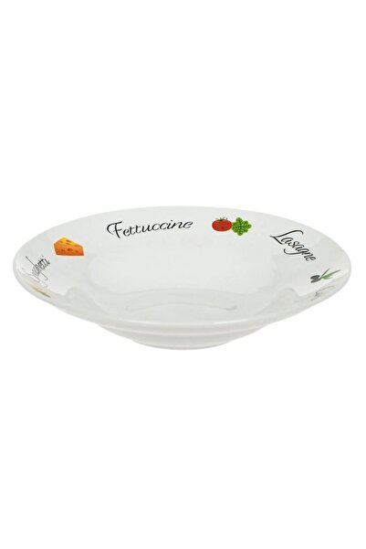 OEM White Deep Porcelain Pasta Plate Ø26.5 cm