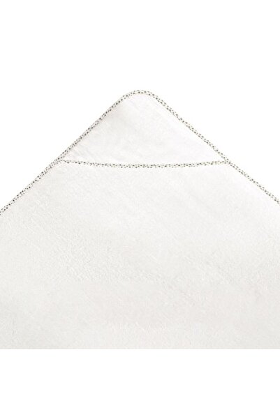 OEM Cotton Hooded Towel White with Stars 75x75cm