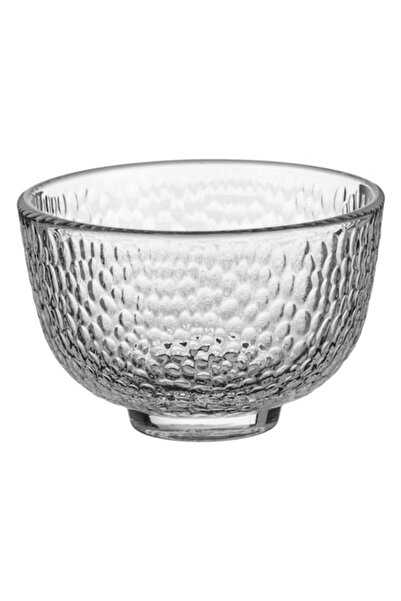 OEM Transparent Dots Glass Sauce Bowl, 100ml