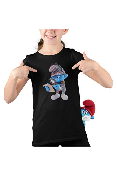 OEM Tricou Copii Fete Strumfii Detectiv Sherlock