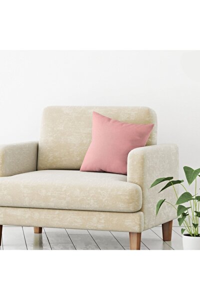 MYONNA IT & E- COMMERCE Decorative Pillowcase Pink 40x40cm Polyester Zipper