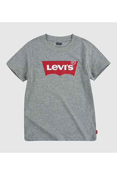 Levi's تيشيرت LVB للأطفال باللون الرمادي