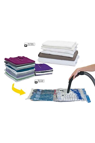 SHOPIENS Sac de vidat Magic Saver, 80x60 cm, transparent, reutilizabil