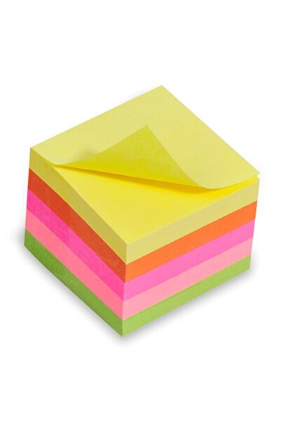 SHOPIENS Sticky Notes Set, 3.8 x 3.8 cm, Multicolor, 300 Sheets - MYONNA