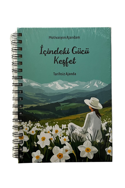 TREND16 Zamansız Planlayıcı Ajanda + Sticker | Günlük Haftalık Aylık Plan | H...