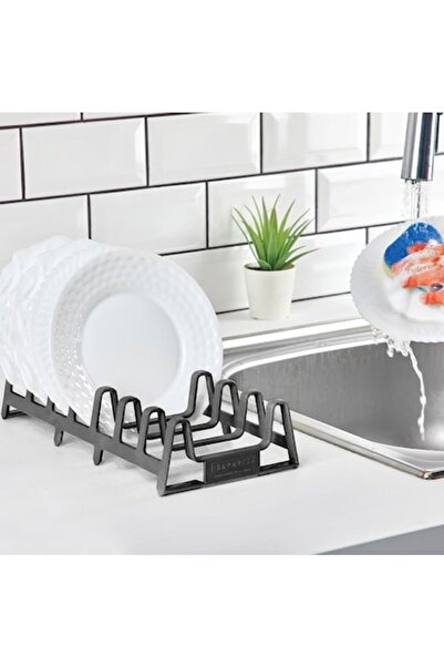 SHOPIENS Dish Drying Rack, Standard Model, Anthracite, 29x14 cm - MYONNA