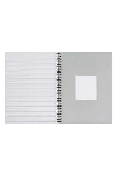 SHOPIENS Caiet spiralat Dictando, Floral, Mov, B5, 2 Subiecte, 64 de Coli, Copertă Moale