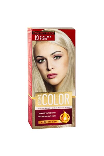MYONNA IT & E- COMMERCE Βαφή μαλλιών Aroma Color No.19 Ξανθό Πλατινένιο, 100%...