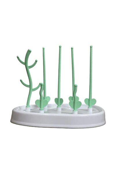 OEM Drying rack for bottles and nipples, white plastic, 24x20x19.5cm