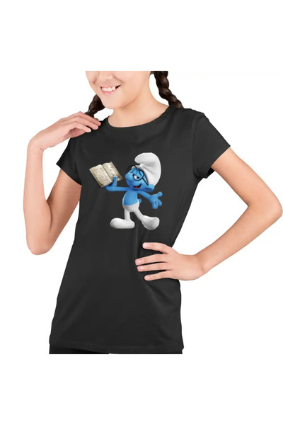OEM Tricou Copii Fete Istetul Strumfii
