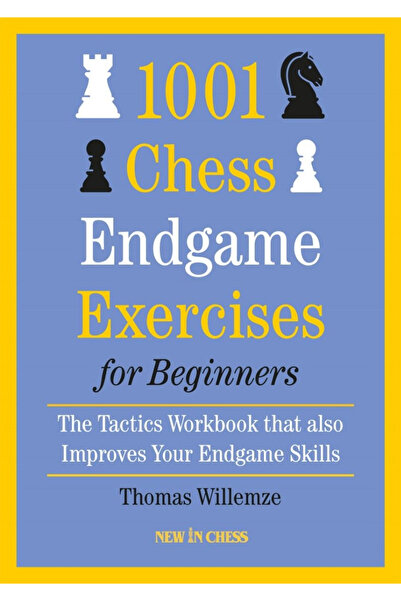New In Chess Carte: 1001 Exerciții de final de șah pentru începători - Thomas...