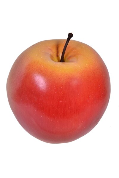 SHOPIENS Decorative Fruit, Apple, Plastic, 8cm Diameter, Red, MYONNA IT & E-COMMERCE