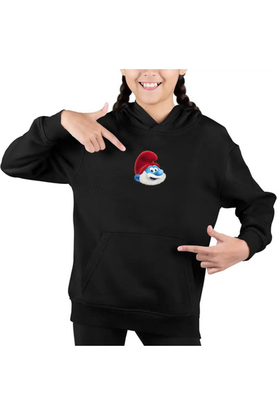 OEM Hanorac Copii Fete Papa Strumf Smurf