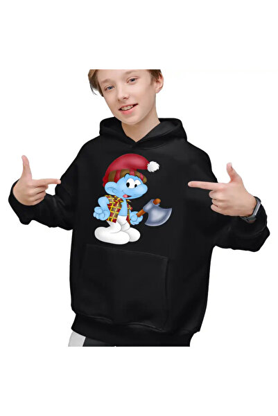 OEM Hanorac Copii Baieti Strumf Padurarul