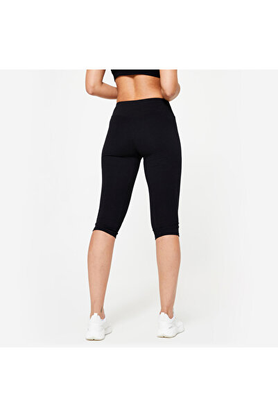 Decathlon Domyos Women's Fitness Leggings - Ultra Black
