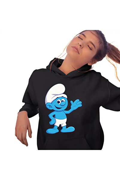 OEM Hanorac Femei Strumf Vesel