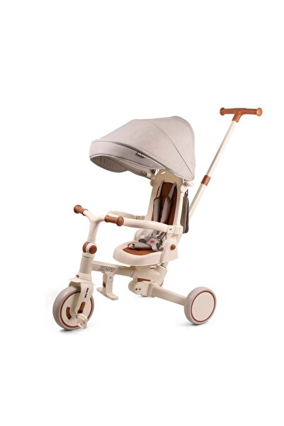 Milly Mally Tricicletă ZIPPY 5 în 1 Milly Mally, scaun rotativ, mâner parenta...