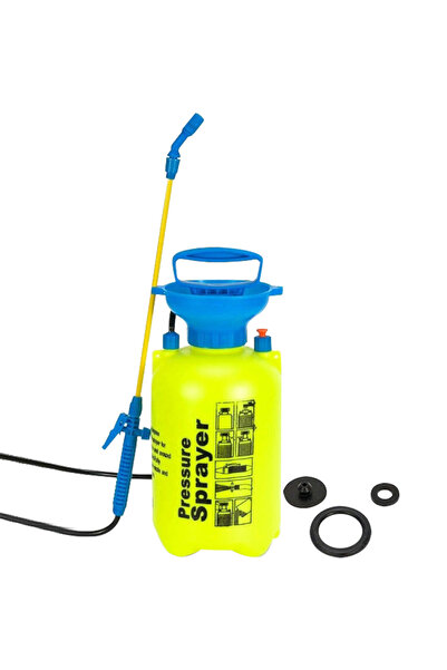 Choice 5L Yellow 2L/3L/5L High-Pressure Garden Watering Can Watering Spray Di...