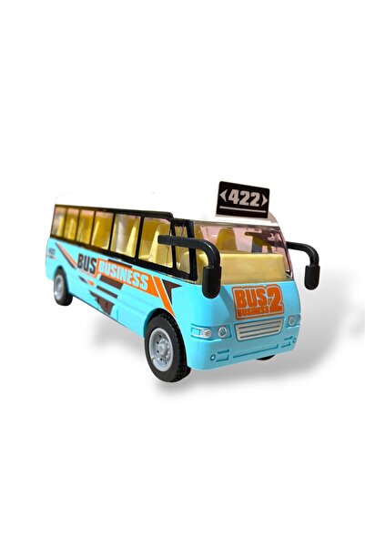 HerşeyVarBurda Children's School Bus Toy Sound and Light Simulation Bus Model Hand and Eye Coordination Skills