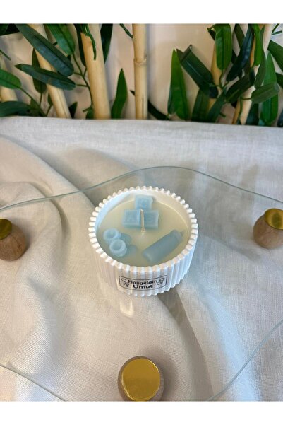 Aoz atölye Minik Kalpler İçin Özel Işıklar– Baby Shower - Mumlar Sevgiyle Hazırlandı 1