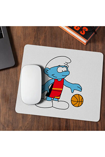 OEM Mousepad Smurfs Basketball Smurfs