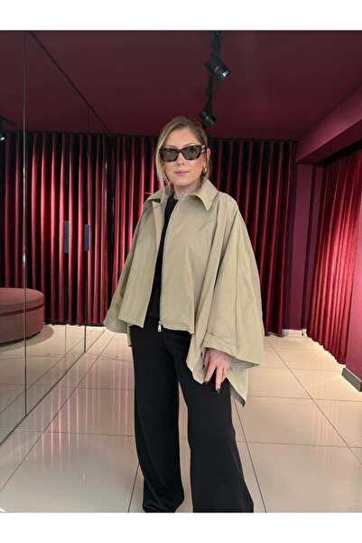 Serpirella Butik Oversize Short Trench