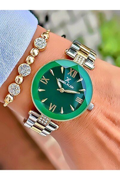 Daniel Klein Cut Glass 3 Atm Water Resistant Steel Band Suitable for Daily Use Women's Wristwatch