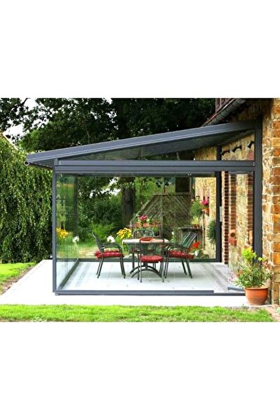 YILPAX 150CM X 200CM ŞEFFAF BRANDA KIŞ BAHÇESİ KAMELYA KUŞ GÖZLÜ 0.80MM SU GEÇİRMEZ