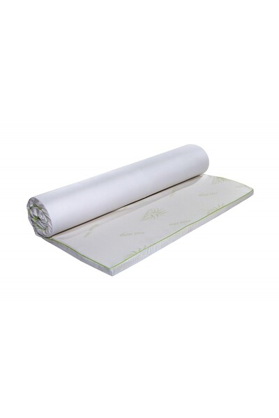 Green Future Aloe Vera Therapy Memory Arctic Gel mattress topper 7 comfort zones, 180x190 cm, H 5 cm