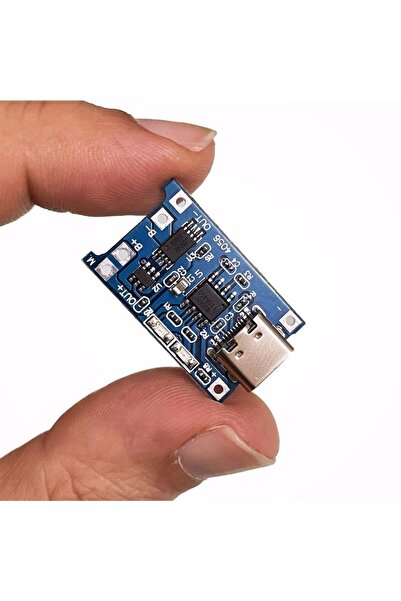 Null Tp4056 Type-c Korumalı Lipo Batarya Şarj Modülü Devresi