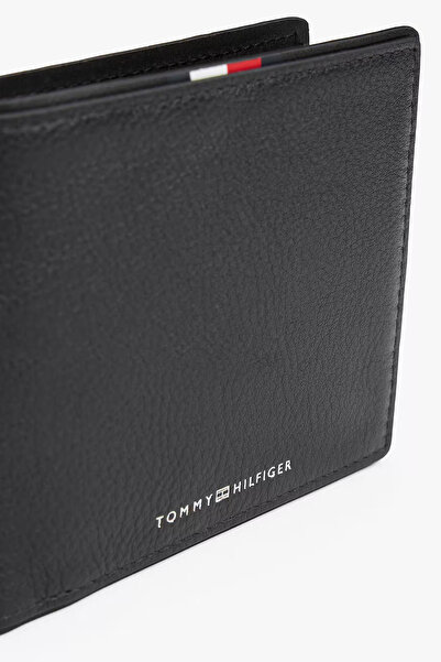 Tommy Hilfiger Erkek TH Corp CC & Coin Cüzdan - Siyah