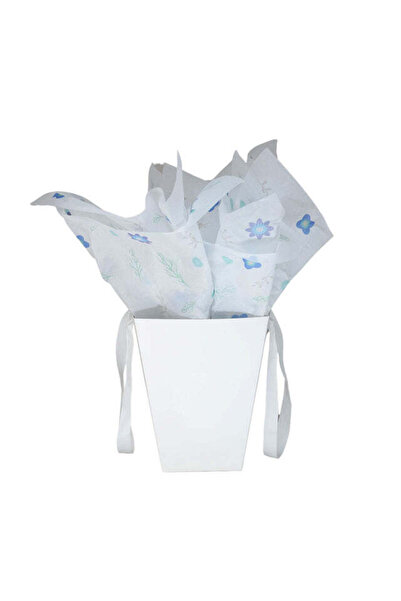 Papette Set of 50 pieces FLORAL tissue paper Model 1