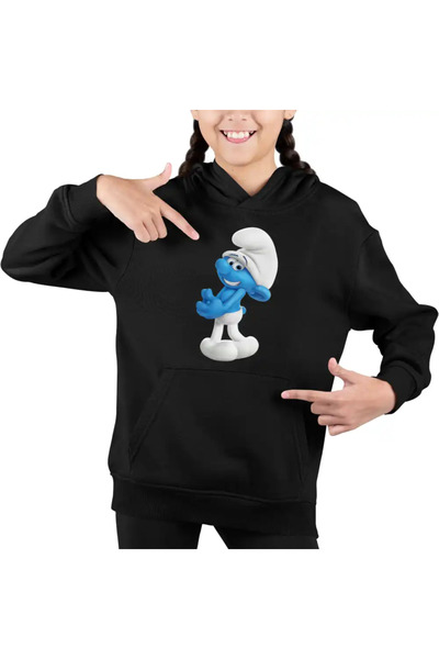 OEM Hanorac Copii Fete Strumfii Rusinosul Sfiosul