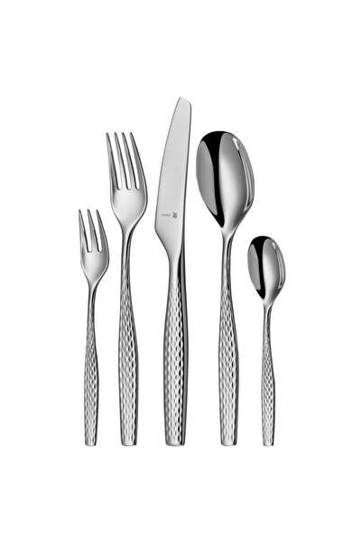 WMF Set de tacâmuri Sentic Cromargan Protect, 30 buc., oțel inoxidabil 18/10, protecție împotriva zgârieturilor și uzurii, argintiu