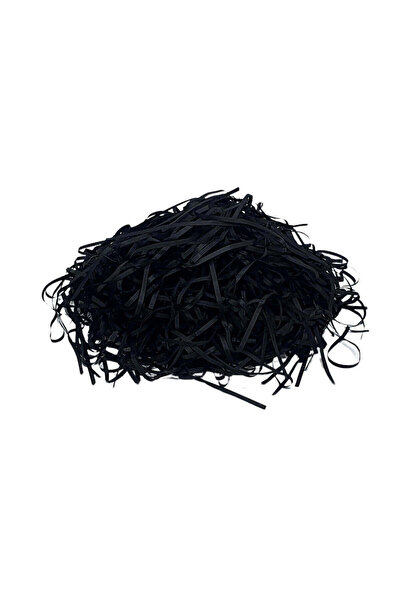 Papette Set of 10 ties of BLACK tissue paper box filler