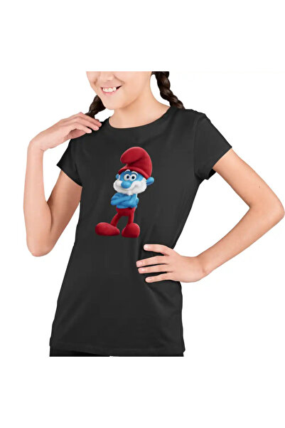 OEM Tricou Copii Fete Strumfii Papa Strumf Strunf