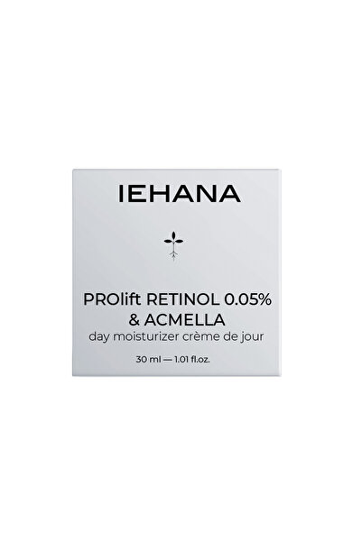 IEHANA Crema Antirid 30+ de Zi cu Retinol 0,05% & Bakuchiol 0,05%, Prolift Day, 30 ml