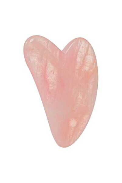 SHOPIENS Piatră de masaj Gua Sha roz pentru față și corp anti-îmbătrânire