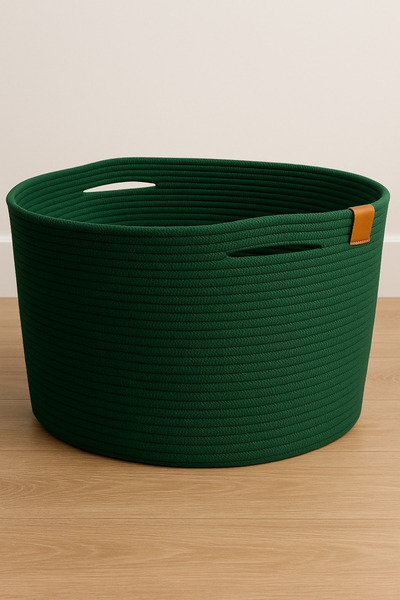 MaVaux Camatschua Декоративна плетена кошница (40×30 cm) – Многофункционална ...