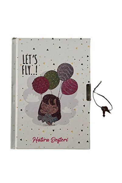 TREND16 Patterned Lockable Keepsake Notebook with Key