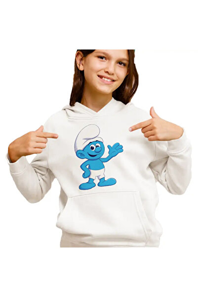 OEM Hanorac Copii Fete Strumf Vesel