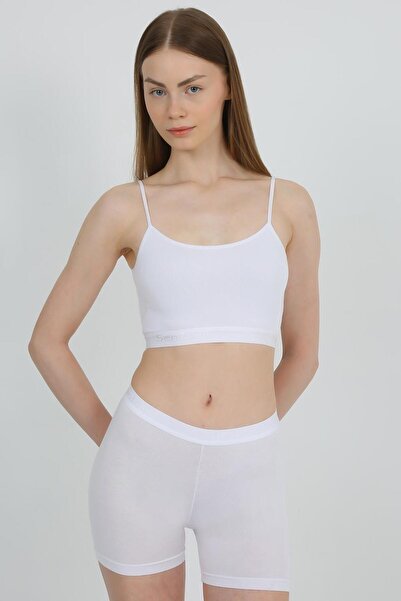 Fanilam 3-Pack Symphony Women's Bamboo Lycra Short Leggings - Non-Sweat Stretchy Breathable Fabric