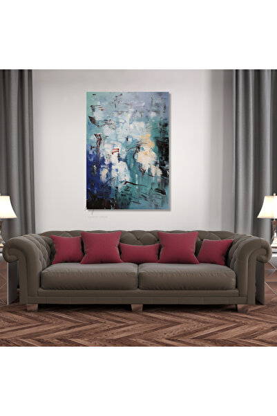 Kanvas Tablo Dijital Baskı Duvar Tablosu soyut-0010 Salon Tablosu Kanvas Ev Dekorasyon