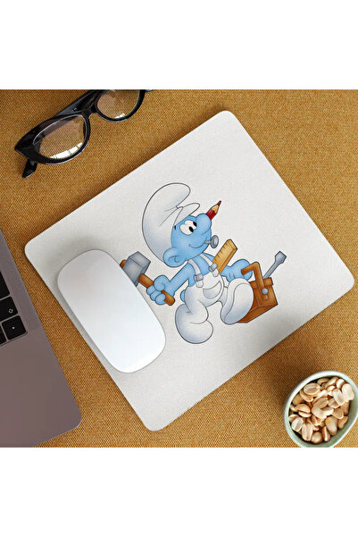 OEM Mousepad Smurfs Carpenter Craftsman Carpenter