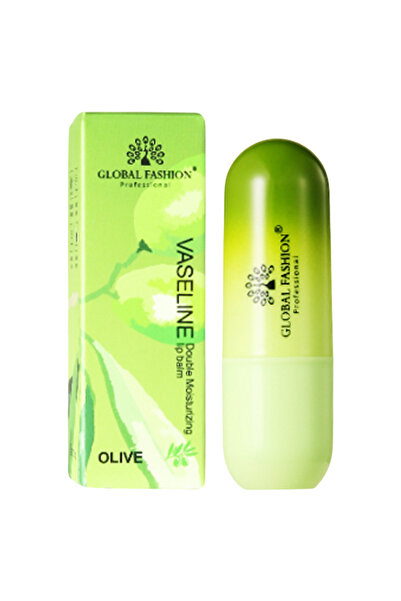 global fashion مرطب شفاه كوري بنكهة الزيتون - 4 نكهات، مرطب، غير لزج، مكونات طبيعية، للعناية اليومية بالشفاه