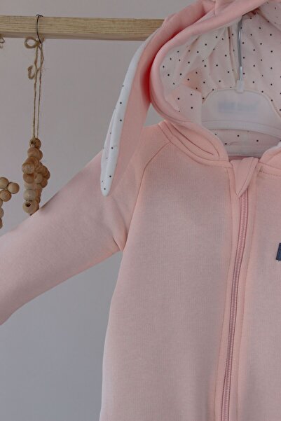 genybaby Unisex Baby Rabbit Eared Unisex Jumpsuit