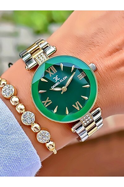 Daniel Klein Cut Glass 3 Atm Water Resistant Steel Band Suitable for Daily Use Women's Wristwatch