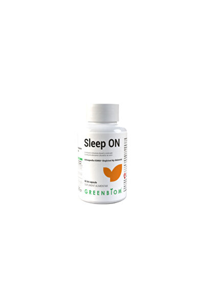 GREENBIOM SleepON – supliment pentru somn odihnitor cu Ashwagandha, Magneziu ...