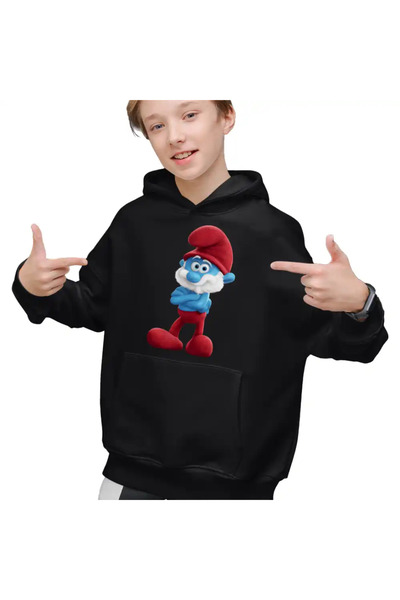 OEM Hanorac Copii Baieti Strumfii Papa Strumf Strunf
